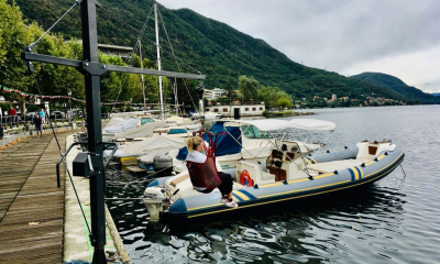 Sollevatore da pontile per anziani e disabili