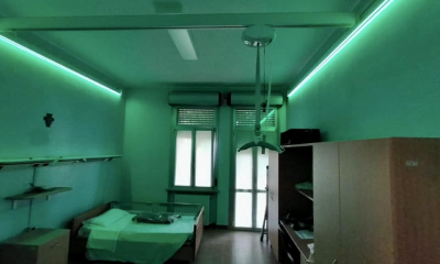 Fondazione Sospiro Cremona: sollevatori con cromoterapia